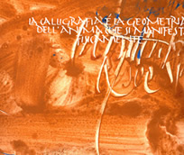 Massimo Polello calligraphy